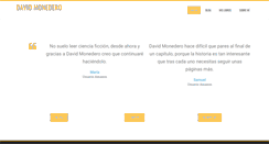 Desktop Screenshot of davidmonedero.com